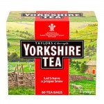 Yorkshire Tea - RED - 80 Tea Bags - 250g - Best Before: 08/2024